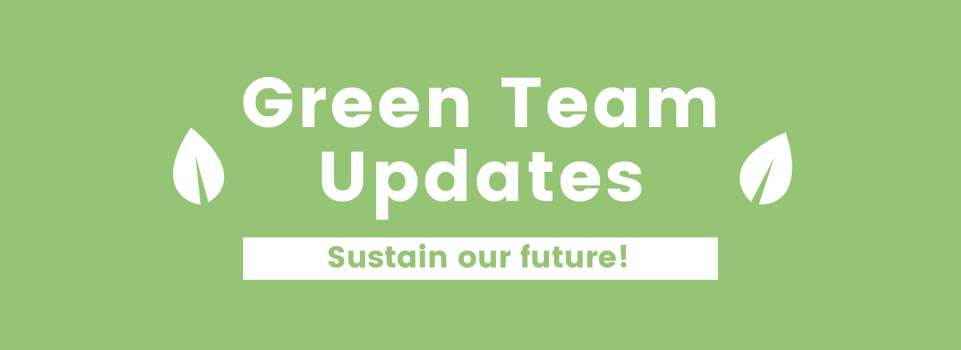 June 2023 Green Team Updates