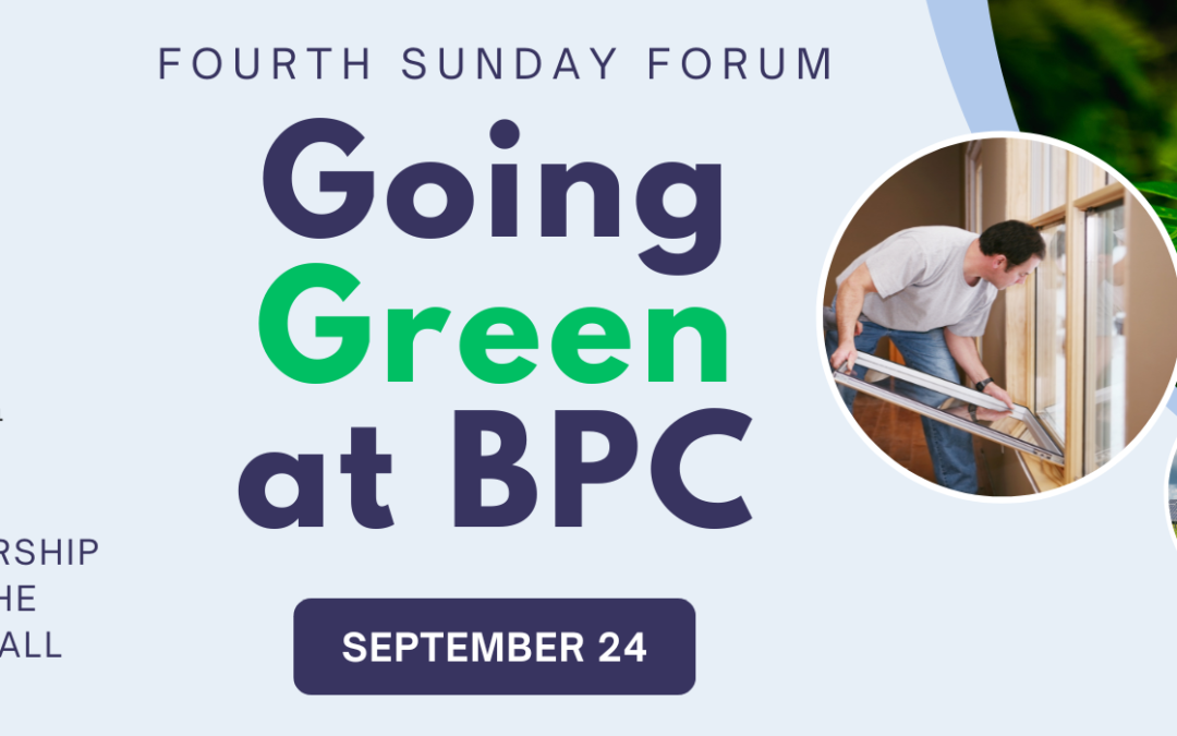 Going Green at BPC