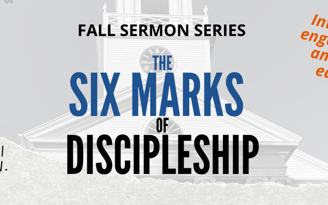 NEW Fall Sermon Series!