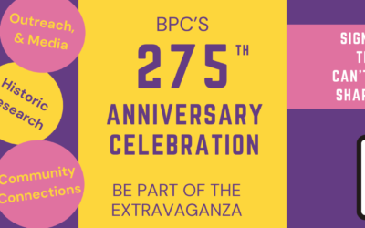 Celebrate BPCs 275th Anniversary