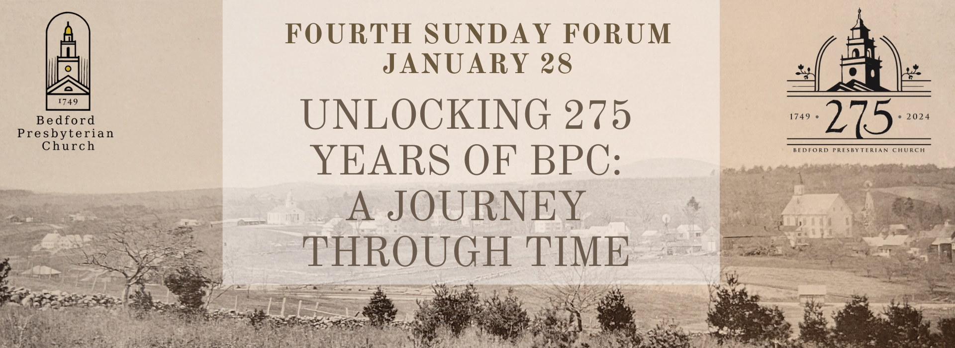 4th Sunday Forum Jan 28 2024