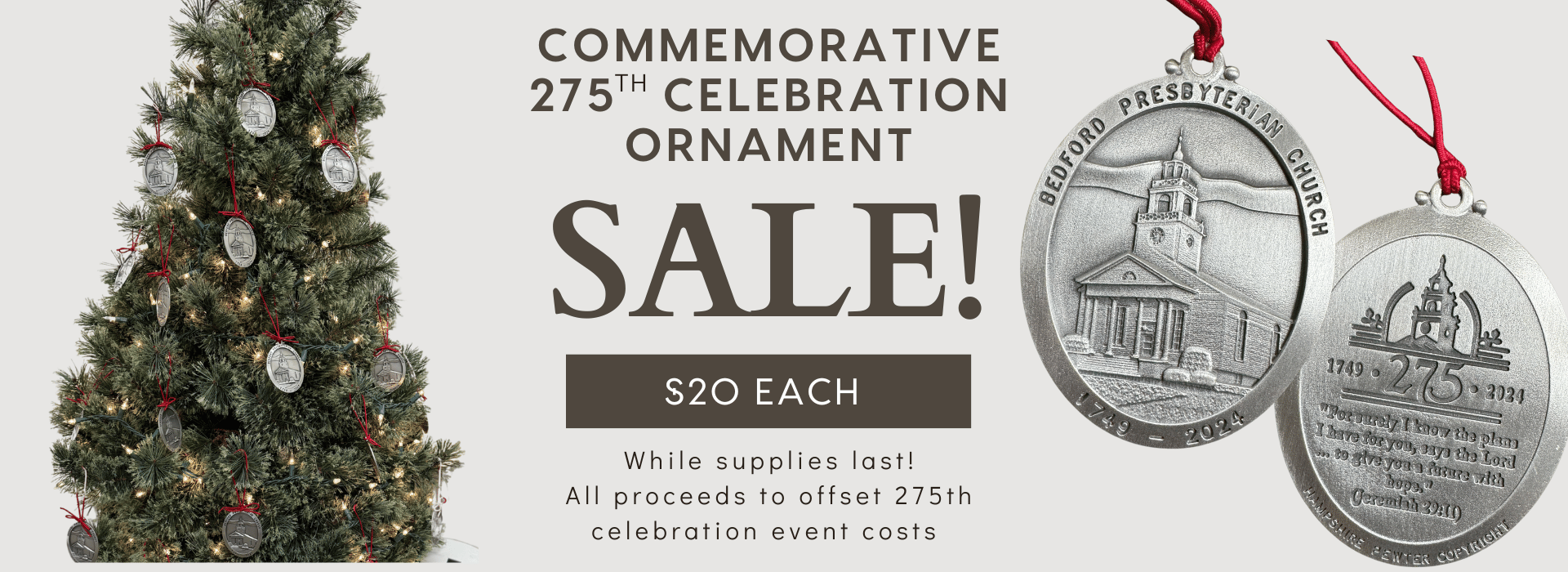 275 Ornament Sale