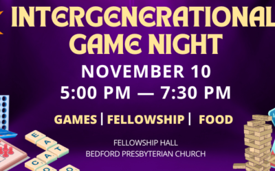 Everyone’s Invited: Game Night & Dinner