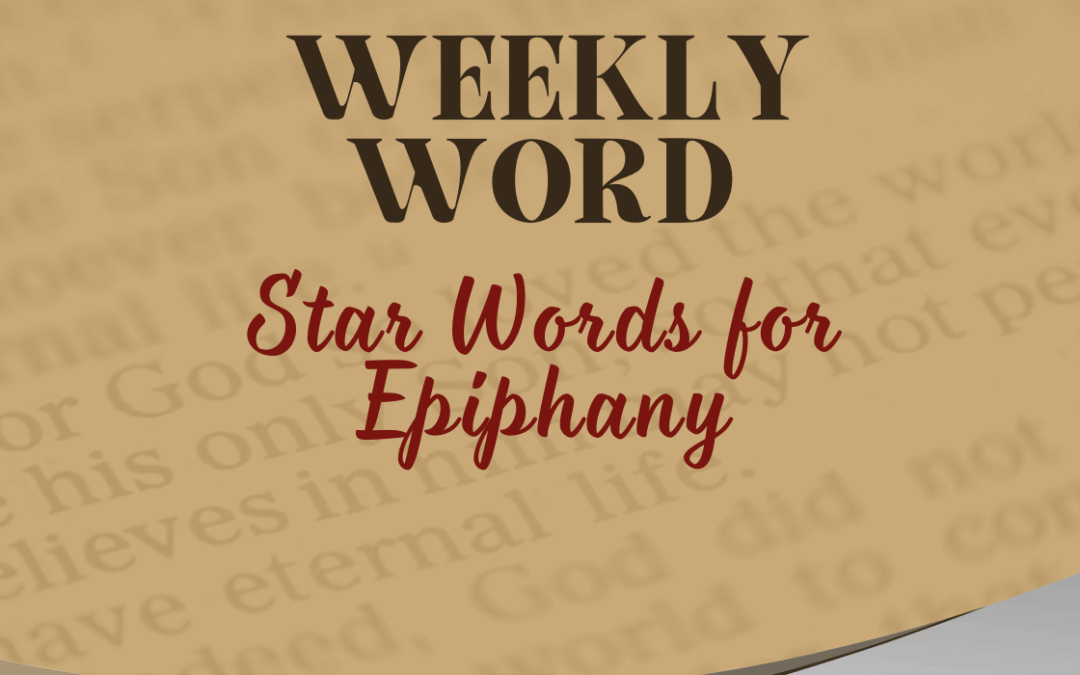 Star Words for Epiphany