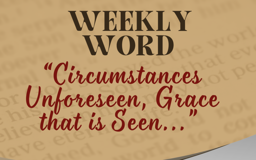 Circumstances Unforeseen, Grace that is Seen